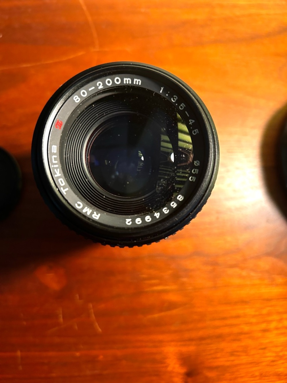 RMC TOKINA vintage manual focus 80-200mm zoom lens.